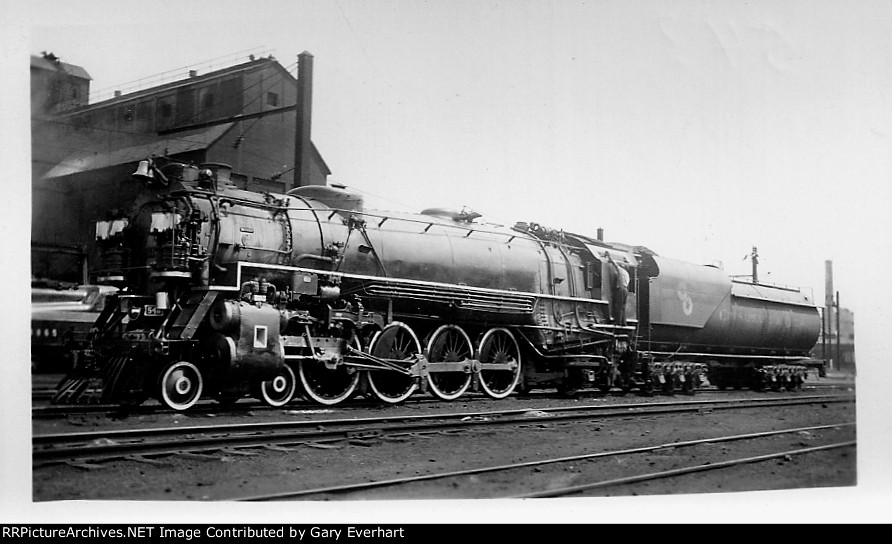 C&O 4-8-2 #543 - Chesapeake & Ohio